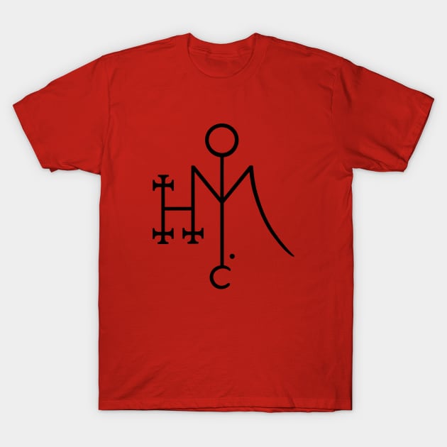 Moloch Demon sigil T-Shirt by OccultOmaStore